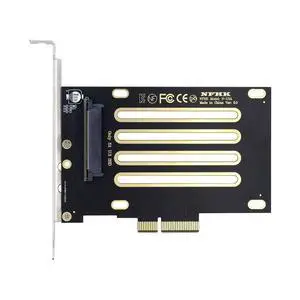 xiwai PCI-E 4.0 X4 Lane to NVMe PCIe SSD U.3 U3 Kit SFF-8639 Host Adapter for Motherboard PM1735 xiwai PCI-E 4.0 X4 Lane to NVMe PCIe SSD U.3 U3 Kit SFF-8639 Host Adapter for Motherboard PM1735