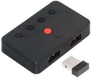 xiwai USB Wired Mouse and Keyboard Convert to Wireless 2.4G Bluetooth(BT) Converter with Receiver USB Switch Selector Type-C Power for Tablet Phone Laptop xiwai USB Wired Mouse and Keyboard Convert to Wireless 2.4G Bluetooth(BT) Converter with Receiver USB Switch Selector Type-C Power for Tablet Phone Laptop