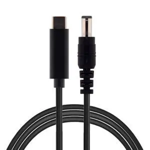 Type C USB-C Input to Rectangle 5.5x2.1mm Power PD Charge Cable for Laptop Notebook(5.5x2.1mm) Type C USB-C Input to Rectangle 5.5x2.1mm Power PD Charge Cable for Laptop Notebook(5.5x2.1mm)