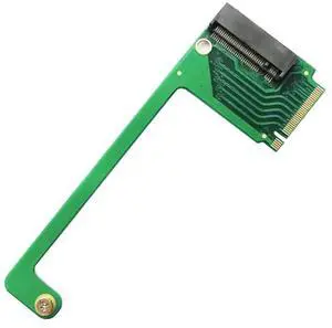 xiwai 90 Degree Angled PCI-E 4.0 NVME M-Key M.2 22x30mm to 22x80mm High Storage Extension SSD Converter Board Upgrade Expansion Adapter Compatible with 2230 to 2280 SSD Handheld ROG Ally Gaming xiwai 90 Degree Angled PCI-E 4.0 NVME M-Key M.2 22x30mm to 22x80mm High Storage Extension SSD Converter Board Upgrade Expansion Adapter Compatible with 2230 to 2280 SSD Handheld ROG Ally Gaming