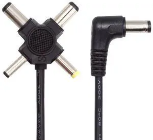 xiwai DC 5.5mm Plug to DC 5V 5.5x2.5mm 5.5x2.1mm 4.0x1.7mm 3.5x1.3mm 4-in-1 Barrel Plug Power Splitter Connector Charge Cable xiwai DC 5.5mm Plug to DC 5V 5.5x2.5mm 5.5x2.1mm 4.0x1.7mm 3.5x1.3mm 4-in-1 Barrel Plug Power Splitter Connector Charge Cable