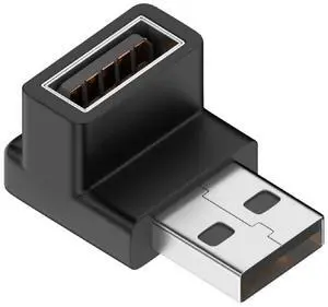 xiwai 90 Degree Down Angled USB3.0 Male to Female Power Data Video Adapter Extender 10Gbps xiwai 90 Degree Down Angled USB3.0 Male to Female Power Data Video Adapter Extender 10Gbps