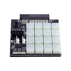 Flex Slot Server Power Board 14+10Pin to 16x6Pin Power Supply Board for CHIA ETH BTC Mining Miner Flex Slot Server Power Board 14+10Pin to 16x6Pin Power Supply Board for CHIA ETH BTC Mining Miner