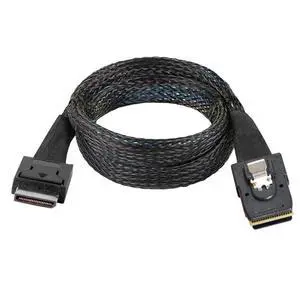 Oculink PCIe PCI-Express SFF-8611 4i to SFF-8087 36Pin PCIE Slimline SSD Data Active Cable 50cm Oculink PCIe PCI-Express SFF-8611 4i to SFF-8087 36Pin PCIE Slimline SSD Data Active Cable 50cm