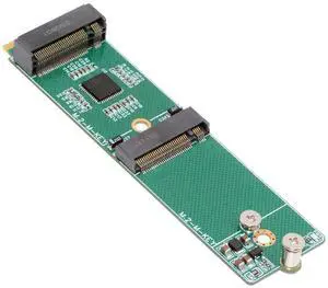 NGFF NVME Riser Card M-Key to Dual Ports Key-M M.2 NGFF NVME SSD Adapter PCIE Packet Switch Compatible with NAS Industrial Control Motherboard NGFF NVME Riser Card M-Key to Dual Ports Key-M M.2 NGFF NVME SSD Adapter PCIE Packet Switch Compatible with NAS Industrial Control Motherboard