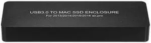 Mac Air Pro 2013 2014 2015 2016 SSD Portable Case USB 3.0 to 16+12 Pin Mobile Box HDD Enclosure Mac Air Pro 2013 2014 2015 2016 SSD Portable Case USB 3.0 to 16+12 Pin Mobile Box HDD Enclosure