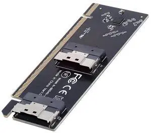 74Pin Dual Slimline SFF-8654 Low Profile to PCIE4.0 PCIE 16X Express 3.0 Raid Card VROC Raid0 Hyper Adapter 74Pin Dual Slimline SFF-8654 Low Profile to PCIE4.0 PCIE 16X Express 3.0 Raid Card VROC Raid0 Hyper Adapter