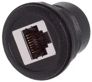 Waterproof UTP STP RJ45 Female to CAT5E Female Networking Patch Extension Adapter Coupler Car Panel Mount Design Waterproof UTP STP RJ45 Female to CAT5E Female Networking Patch Extension Adapter Coupler Car Panel Mount Design