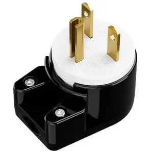 USA 3-Prong Male AC Plug, Right Angle ETL Nema 6-15P 3 Pole DIY Rewirable, 15A 250V USA 3Pin AC Connector, 12 Direction Rotatable Plug USA 3-Prong Male AC Plug, Right Angle ETL Nema 6-15P 3 Pole DIY Rewirable, 15A 250V USA 3Pin AC Connector, 12 Direction Rotatable Plug