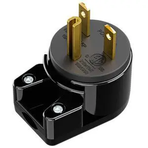 USA 3-Prong Male AC Plug, Right Angle ETL Nema 6-15P 3 Pole DIY Rewirable, 15A 250V USA 3Pin AC Connector, 8 Direction Rotatable Plug USA 3-Prong Male AC Plug, Right Angle ETL Nema 6-15P 3 Pole DIY Rewirable, 15A 250V USA 3Pin AC Connector, 8 Direction Rotatable Plug