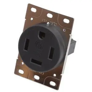 NEMA 14-60R 60 Amps 125/250V 3 Pole 4 Wire Flush Mounting Receptacle, ETL Listed Straight Blade Power Outlet for Welder/Generator, Heavy Duty Industrial Grade, Grounding NEMA 14-60R 60 Amps 125/250V 3 Pole 4 Wire Flush Mounting Receptacle, ETL Listed Straight Blade Power Outlet for Welder/Generator, Heavy Duty Industrial Grade, Grounding