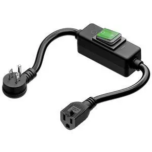 1.5Feet 90Degree Waterproof Extension Power Cord, in-Line On-Off Switch Extension Cable, SJTW 14AWG 3C Waterproof,Max.20A 125V Heavy Duty Inline Switch AC Power Cord 1.5Feet 90Degree Waterproof Extension Power Cord, in-Line On-Off Switch Extension Cable, SJTW 14AWG 3C Waterproof,Max.20A 125V Heavy Duty Inline Switch AC Power Cord