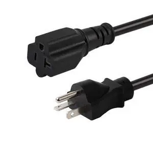 6Feet/1.83M Nema 5-20P Power Extension Cord, (UL CUL Listed) Heavy Duty 12AWG Nema 5-20P to 5-20R Extension Power Cable,20Amp T Blade Male to Female Cable 6Feet/1.83M Nema 5-20P Power Extension Cord, (UL CUL Listed) Heavy Duty 12AWG Nema 5-20P to 5-20R Extension Power Cable,20Amp T Blade Male to Female Cable