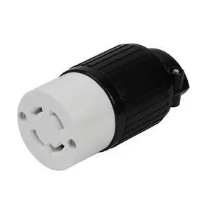 Nema L14-30R 30A 125/250V 3 Pole 4 Wire Industrial Grade Locking Female Receptacle Connector, Industrial Twist Lock L14-30 30-AmpTwist Lock Socket. LK-7431 Nema L14-30R 30A 125/250V 3 Pole 4 Wire Industrial Grade Locking Female Receptacle Connector, Industrial Twist Lock L14-30 30-AmpTwist Lock Socket. LK-7431