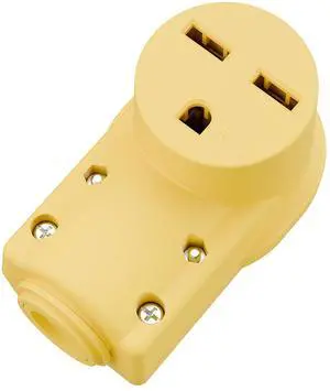 NEMA 6-30R Plug,6-30 30A/250V Female Connector, (ETL Certified) 30Amp 250Volt Cord End Socket, Female 30A Welder Receptacle, Heavy Duty, Yellow Color NEMA 6-30R Plug,6-30 30A/250V Female Connector, (ETL Certified) 30Amp 250Volt Cord End Socket, Female 30A Welder Receptacle, Heavy Duty, Yellow Color
