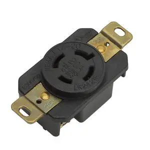 Nema L14-20R 20A 125/250V 3 Pole 4 Wire Industrial Grade Locking Female Receptacle Connector, Industrial Twist Lock L14-20 20-Amp Generator Receptacle. UL CUL certificated LK-2421F Nema L14-20R 20A 125/250V 3 Pole 4 Wire Industrial Grade Locking Female Receptacle Connector, Industrial Twist Lock L14-20 20-Amp Generator Receptacle. UL CUL certificated LK-2421F