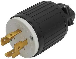 Nema L14-20P Flanged Outlet with Waterproof Cover, 14-20P Lock in 3 Pole 4 Wire 20AMP 125/250V Male Receptacle, UL Verified Nema L14-20P Outlet Black Color Nema L14-20P Flanged Outlet with Waterproof Cover, 14-20P Lock in 3 Pole 4 Wire 20AMP 125/250V Male Receptacle, UL Verified Nema L14-20P Outlet Black Color