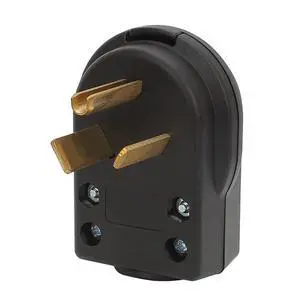 Nema 7-50P Welder 50 Amp 227 Volt Angle Plug, 3 Pole 3 Wire Grounding Straight Blade Plug for Welders, Work with Cable OD Max. 1.0 Inch Nema 7-50P Welder 50 Amp 227 Volt Angle Plug, 3 Pole 3 Wire Grounding Straight Blade Plug for Welders, Work with Cable OD Max. 1.0 Inch