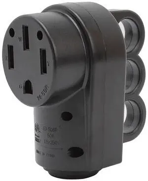 Nema 14-50R 50 Amp Heavy Duty Dryer Replacement Socket, Nema 14-50R Female, 50AMP Replacement Power Plug For Dryers, 50A 125V 250V Socket with Handle Nema 14-50R 50 Amp Heavy Duty Dryer Replacement Socket, Nema 14-50R Female, 50AMP Replacement Power Plug For Dryers, 50A 125V 250V Socket with Handle