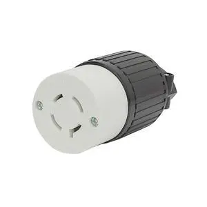 Nema L14-20R Flanged Outlet with Waterproof Cover, 14-20R Lock in 3 Pole 4 Wire 20AMP 125/250V Female Receptacle,UL Verified Nema L14-20R Outlet Black Color Nema L14-20R Flanged Outlet with Waterproof Cover, 14-20R Lock in 3 Pole 4 Wire 20AMP 125/250V Female Receptacle,UL Verified Nema L14-20R Outlet Black Color
