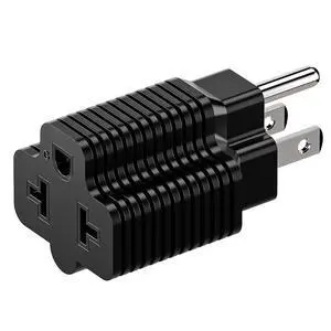 Four in One Nema 5-15P 15 Amp AC Plug to 20 Amp 125V Adapter,5-15P to 5-20R,5-15P to 6-15R,5-15P to 6-20R, 4 in 1 AC Power Adapter Four in One Nema 5-15P 15 Amp AC Plug to 20 Amp 125V Adapter,5-15P to 5-20R,5-15P to 6-15R,5-15P to 6-20R, 4 in 1 AC Power Adapter
