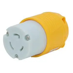 Nema L5-20R 20 Amp 125 Volt Connector, L5-20 Locking Power Cord Connector 2P 3W, Locking Plug, Industrial Grade DIY Twist-Lock Cord Female Plug Nema L5-20R 20 Amp 125 Volt Connector, L5-20 Locking Power Cord Connector 2P 3W, Locking Plug, Industrial Grade DIY Twist-Lock Cord Female Plug