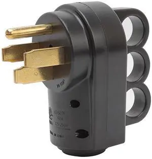 Nema 14-50P 4-Prong 50 Amp Heavy Duty Dryer Replacement Plug, Nema 14-50P Male, 50AMP Replacement Power Assembly Plug for Dryers, 50A 125V 250V Plug with Handle Nema 14-50P 4-Prong 50 Amp Heavy Duty Dryer Replacement Plug, Nema 14-50P Male, 50AMP Replacement Power Assembly Plug for Dryers, 50A 125V 250V Plug with Handle