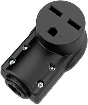 NEMA 6-30R Plug,6-30 30A/250V Female Connector, (ETL Certified) 30Amp 250Volt Cord End Socket, Female 30A Welder Receptacle, Heavy Duty, Black Color NEMA 6-30R Plug,6-30 30A/250V Female Connector, (ETL Certified) 30Amp 250Volt Cord End Socket, Female 30A Welder Receptacle, Heavy Duty, Black Color
