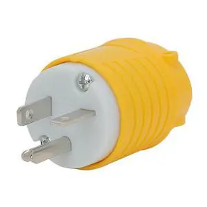USA 3-Prong Male AC Plug, ETL Nema 5-20P 3 Pole Straight T- Blade DIY Rewirable, 20A 125V USA 3Pin Connector, Nema 5-20 Male US 3Pole AC Power Plug, Yellow USA 3-Prong Male AC Plug, ETL Nema 5-20P 3 Pole Straight T- Blade DIY Rewirable, 20A 125V USA 3Pin Connector, Nema 5-20 Male US 3Pole AC Power Plug, Yellow