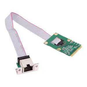 RJ45 2.5Gbps 2500Mbps to Mini PCI-E PCI Express 1000Mbps GBE Gigabit Ethernet Network LAN Cable Adapter for Desktop Motherboard RJ45 2.5Gbps 2500Mbps to Mini PCI-E PCI Express 1000Mbps GBE Gigabit Ethernet Network LAN Cable Adapter for Desktop Motherboard