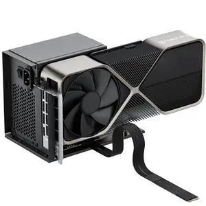 PCIe 5.0 x4 128Gbps eGPU Dock, for 50 Series , M.2 NVME to PCIe x16 Riser Cable 50cm, Supports Standard ATX Power Supply & External GPU for Mini PC NUC Laptop PCIe 5.0 x4 128Gbps eGPU Dock, for 50 Series , M.2 NVME to PCIe x16 Riser Cable 50cm, Supports Standard ATX Power Supply & External GPU for Mini PC NUC Laptop