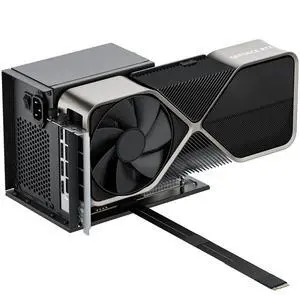 PCIe 5.0 x4 128Gbps eGPU Dock, for 50 Series , M.2 NVME to PCIe x16 Riser Cable 30cm, Supports Standard ATX Power Supply & External GPU for Mini PC NUC Laptop PCIe 5.0 x4 128Gbps eGPU Dock, for 50 Series , M.2 NVME to PCIe x16 Riser Cable 30cm, Supports Standard ATX Power Supply & External GPU for Mini PC NUC Laptop