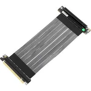 PCIE 5.0 Riser for 50 , PCIe 5.0 x16 Gen5 Max 512Gbps, Compatible with RTX50 RX9000 Series RTX 5050 5060 5070 5080 5090 RX9060 RX9070 (90 Degree Adapter 7.87inch) PCIE 5.0 Riser for 50 , PCIe 5.0 x16 Gen5 Max 512Gbps, Compatible with RTX50 RX9000 Series RTX 5050 5060 5070 5080 5090 RX9060 RX9070 (90 Degree Adapter 7.87inch)