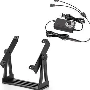 PC Fan Speed Controller with Power Supply, Aluminum PC Fan Stand PC Fan Speed Controller with Power Supply, Aluminum PC Fan Stand