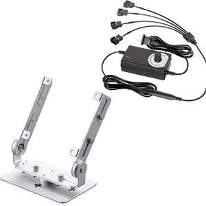 PC Fan Speed Controller, Aluminum PC Fan Stand Mount PC Fan Speed Controller, Aluminum PC Fan Stand Mount