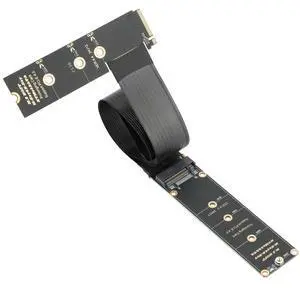 M.2 NVME to PCIe 4.0 x4 64Gbps, NVMe Extender Supports M.2 NGFF M-Key NVME B-Key SATA M.2 NGFF SSD 2230 2242 2260 2280 (90 Degree) M.2 NVME to PCIe 4.0 x4 64Gbps, NVMe Extender Supports M.2 NGFF M-Key NVME B-Key SATA M.2 NGFF SSD 2230 2242 2260 2280 (90 Degree)