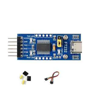 FT232RL USB-C to UART TTL Serial Adapter, 3.3V/5V Logic Module FT232RL USB-C to UART TTL Serial Adapter, 3.3V/5V Logic Module