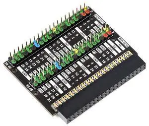 for Raspberry Pi 400 GPIO Header Adapter, Header Expansion, 2X 40PIN Header Module HAT for Raspberry Pi 400 GPIO Header Adapter, Header Expansion, 2X 40PIN Header Module HAT