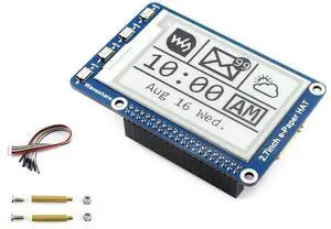 264x176 Resolution 2.7 Inch e-Paper Display HAT E-Ink Screen LCD Module SPI Interface with Embedded Controller for Raspberry Pi 2B 3B 3B+ 4B Zero Zero W/Arduino/STM32/Jetson Nano 264x176 Resolution 2.7 Inch e-Paper Display HAT E-Ink Screen LCD Module SPI Interface with Embedded Controller for Raspberry Pi 2B 3B 3B+ 4B Zero Zero W/Arduino/STM32/Jetson Nano