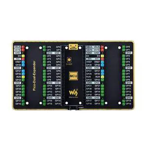 Dual GPIO Expander for Raspberry Pi Pico Board, Two Sets of Male Headers for Directly Connecting Expansion Modules Dual GPIO Expander for Raspberry Pi Pico Board, Two Sets of Male Headers for Directly Connecting Expansion Modules
