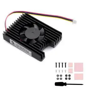 CM5-FAN-3007-B-5V All-in-One Cooling Fan for Raspberry Pi Compute Module 5, Speed Adjustable, 5V Power, Low Noise, Space Efficient, Thermal Tapes Included CM5-FAN-3007-B-5V All-in-One Cooling Fan for Raspberry Pi Compute Module 5, Speed Adjustable, 5V Power, Low Noise, Space Efficient, Thermal Tapes Included