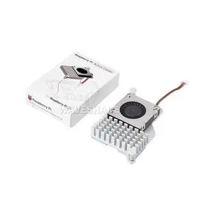 Official for Raspberry Pi Active Cooler Fits Raspberry Pi 5 with Temperature-Controlled Blower Fan Aluminium Heatsink Official for Raspberry Pi Active Cooler Fits Raspberry Pi 5 with Temperature-Controlled Blower Fan Aluminium Heatsink
