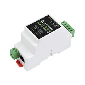 Industrial RS485 to RJ45 Ethernet Serial Server, Support POE Ethernet Port Power Supply, Electrical Isolation, TCP/IP to Serial, Rail-Mount Support Industrial RS485 to RJ45 Ethernet Serial Server, Support POE Ethernet Port Power Supply, Electrical Isolation, TCP/IP to Serial, Rail-Mount Support