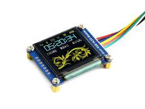 1.5inch RGB OLED Module, 128x128 SPI Display for Raspberry Pi 1.5inch RGB OLED Module, 128x128 SPI Display for Raspberry Pi