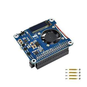 Power Over Ethernet HAT (B) for Raspberry Pi 3B+/4B,802.3af Compliant Power Over Ethernet Accessory Power Sourcing Equipments Needed Power Over Ethernet HAT (B) for Raspberry Pi 3B+/4B,802.3af Compliant Power Over Ethernet Accessory Power Sourcing Equipments Needed