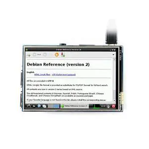 3.5 inch Touch Screen IPS TFT LCD 320x480 Resolution Resistive Touch Control Display Perfect Viewing Angle for Any Revision of Raspberry Pi 3.5 inch Touch Screen IPS TFT LCD 320x480 Resolution Resistive Touch Control Display Perfect Viewing Angle for Any Revision of Raspberry Pi