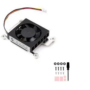 CM5-FAN-3007-5V Cooling Fan for Raspberry Pi Compute Module 5, Low Noise, 5V Power Supply, Includes Thermal Tapes, Tailored for CM5 with Antenna Clearance CM5-FAN-3007-5V Cooling Fan for Raspberry Pi Compute Module 5, Low Noise, 5V Power Supply, Includes Thermal Tapes, Tailored for CM5 with Antenna Clearance