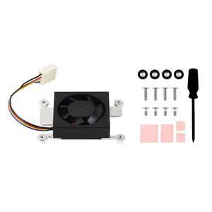 Dedicated 3007 Cooling Fan 12V for Raspberry Pi Compute Module 4 CM4 (NOT Include), PWM Speed Adjustment, Low Noise, with Thermal Tapes Dedicated 3007 Cooling Fan 12V for Raspberry Pi Compute Module 4 CM4 (NOT Include), PWM Speed Adjustment, Low Noise, with Thermal Tapes