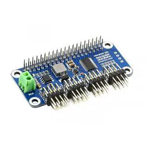 Servo Driver HAT for for Raspberry Pi 4B+ 4B 3B+ 3B 2B+ Zero W WH Jetson Nano 16-Channel, 12-Bit, I2C Interface Right Angle Pinheader Servo Driver HAT for for Raspberry Pi 4B+ 4B 3B+ 3B 2B+ Zero W WH Jetson Nano 16-Channel, 12-Bit, I2C Interface Right Angle Pinheader
