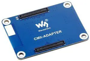 Fits Raspberry Pi CM4/CM5 Interface Protection Adapter Board, Prevents Socket Damage from Frequent Plug/Unplug, Compatible with CM4 Lite/eMMC & CM5, for Baseboard/Expansion Connection Fits Raspberry Pi CM4/CM5 Interface Protection Adapter Board, Prevents Socket Damage from Frequent Plug/Unplug, Compatible with CM4 Lite/eMMC & CM5, for Baseboard/Expansion Connection